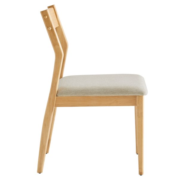 Solara Fabric Wood Dining Side Chairs Set of 2 by Modway Online - Image 5