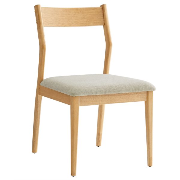 Solara Fabric Wood Dining Side Chairs Set of 2 by Modway Online - Image 4