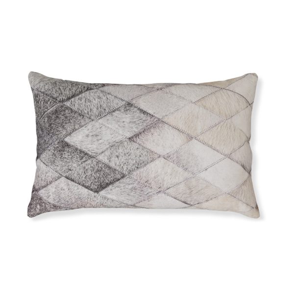 Ashley 14 x 20 Lumbar Accent Throw Pillow | Diamond Pattern | Brown Polyester Cheap