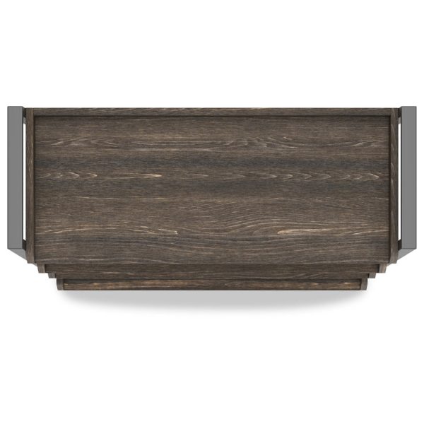Ashley Zeny Bookcase | 4 Open Shelves with Lower Cabinet | 72  Dark Brown Online - Image 4