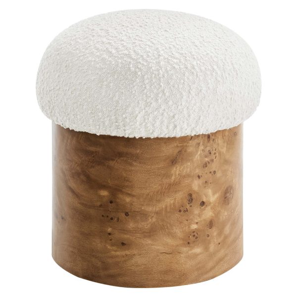 Breeze Boucle Upholstered Ottoman by Modway Online now