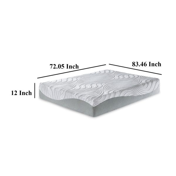 Ashley Meny California King Mattress | Memory Foam | Total Body Support 12  on Sale - Image 5