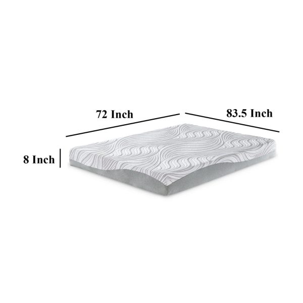 Ashley Meny California King Mattress | Plush Memory Foam | Body Support | 8  on Sale - Image 5