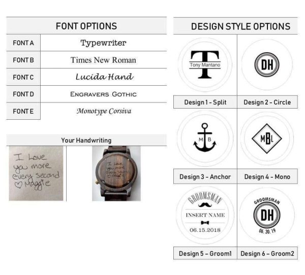 Personalized Justo Wooden Watch | Zebra Black on Sale - Image 5
