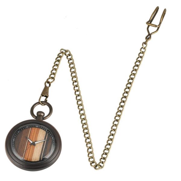 Personalized Wooden Pocket Watch | Valor Sale - Image 5