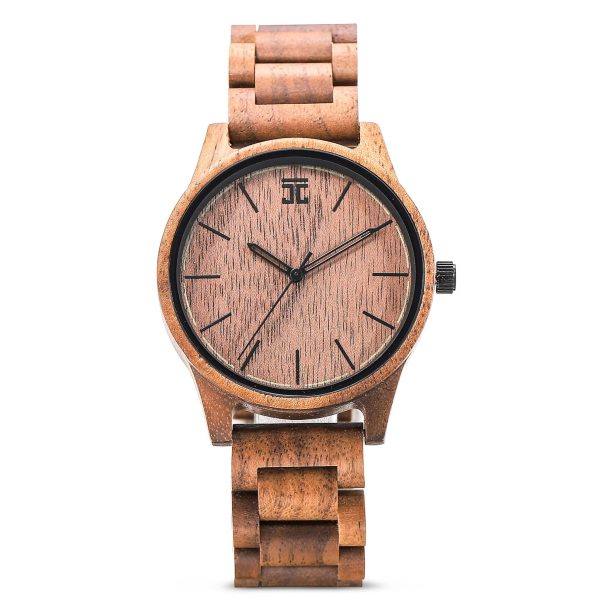 American Walnut Walnut Northstar Watch Fashion