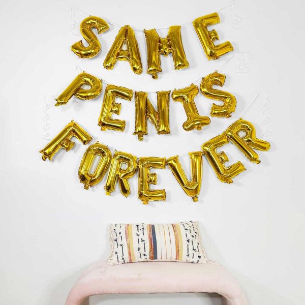 Same Penis Forever Balloon Letter Kit Discount - Image 2