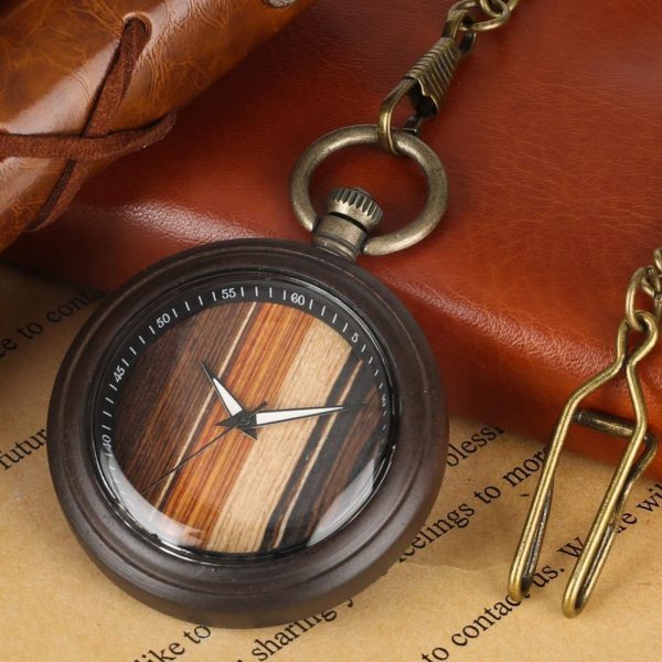 Personalized Wooden Pocket Watch | Valor Sale - Image 3
