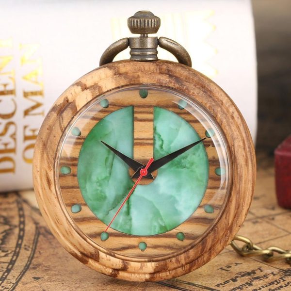 Personalized Wooden Pocket Watch | Arce Online - Image 3
