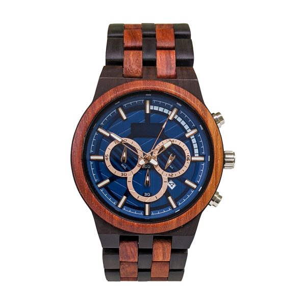 Personalized Digno Wooden Watch | Black Red For Sale - Image 2