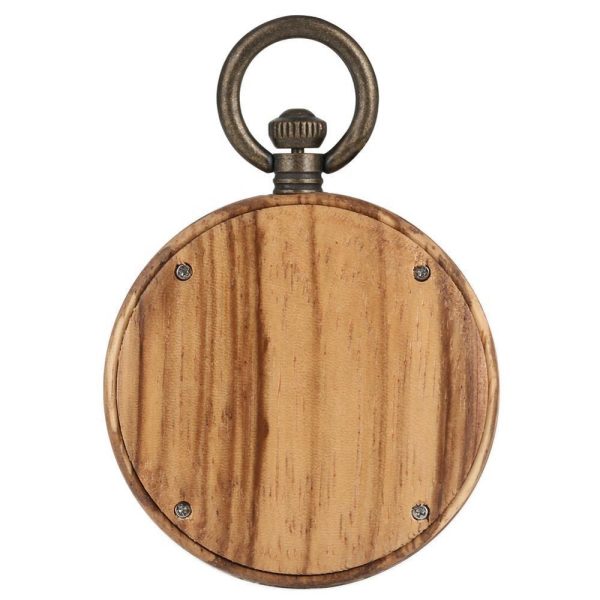 Personalized Wooden Pocket Watch | Arce Online - Image 2