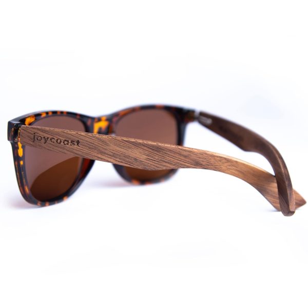 “Crush” Tortoise & Walnut Sunglasses Online Sale - Image 3