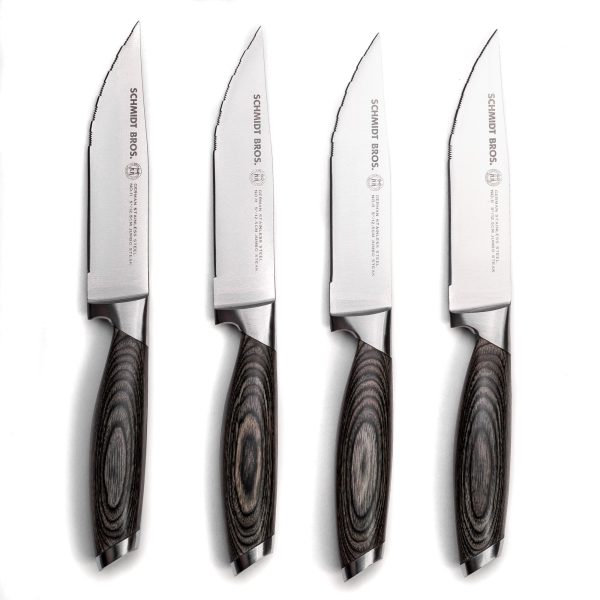 Bonded Ash, 4-Piece Jumbo Steak Knife Set Sale - Image 2
