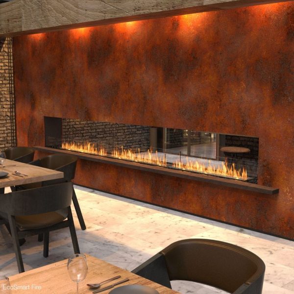 EcoSmart Fire Flex Double Sided Ethanol Firebox Online - Image 2