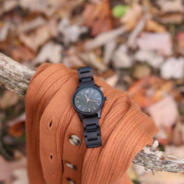 Chocolate Rose Dark Sandalwood & Rose Gold Watch Online now - Image 2