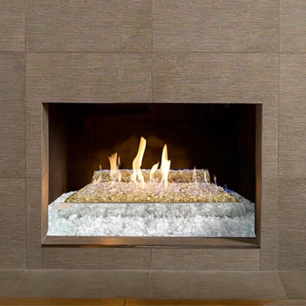 Real Fyre Contemporary 24-Inch See-Through Vent-Free Gas Fire Glass Set Insert Discount - Image 3