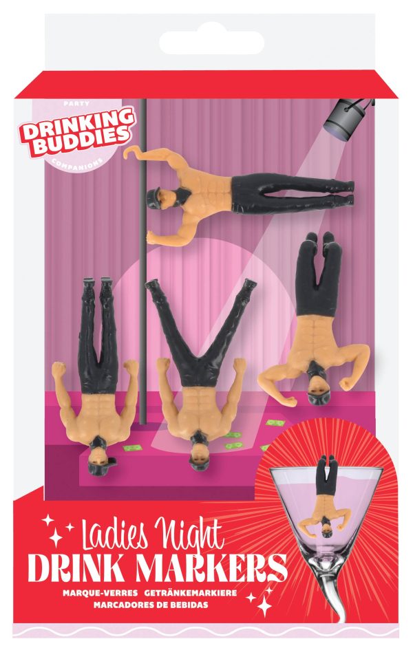 Ladies Night Drink Markers (4 Pack) Online - Image 2