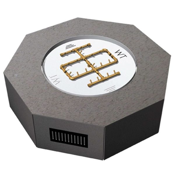 Warming Trends Ready to Finish Octagon Gas Fire Pit, Sizes: 42  - 60  Wide Online Sale - Image 4