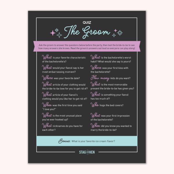 Bride s Last Disco Party Games | Printable PDFs Fashion - Image 4