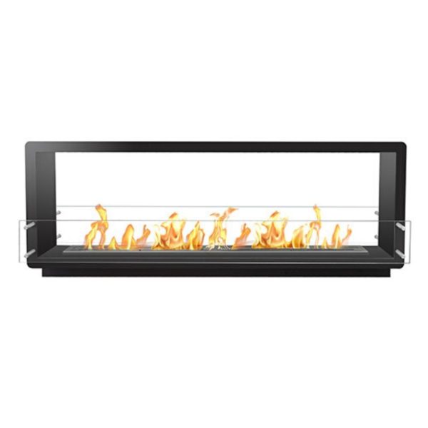 The Bio Flame 72-Inch Smart Firebox DS -See-Through Ethanol Fireplace Online Hot Sale - Image 5