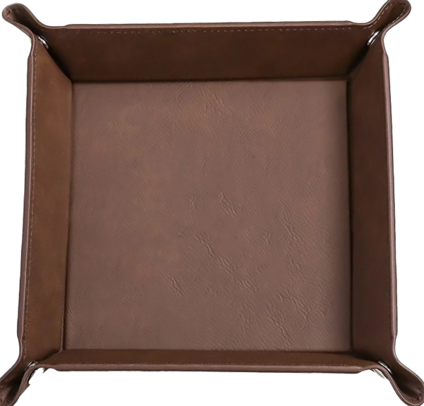 Personalized Dark Brown Snap Up Tray Online now - Image 5