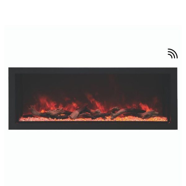 Amantii Panorama XT 60-Inch Indoor Outdoor Smart Electric Fireplace (BI-60-DEEP-XT) Cheap