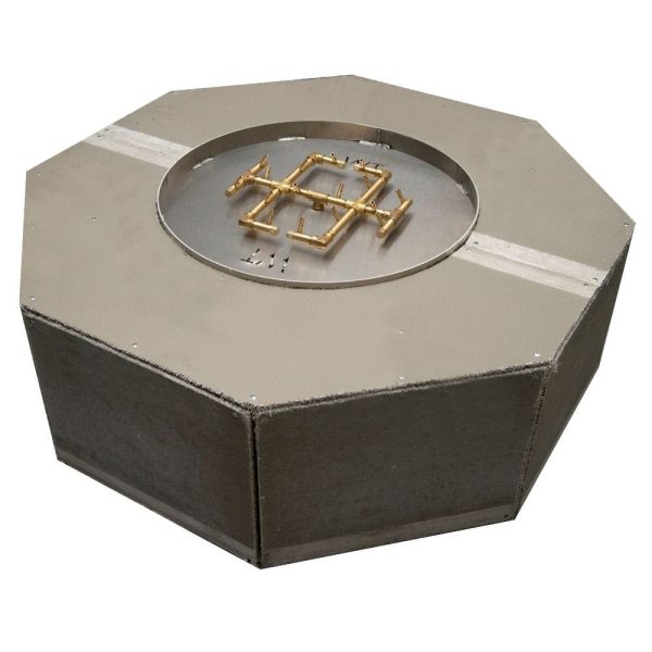 Warming Trends Ready to Finish Octagon Gas Fire Pit, Sizes: 42  - 60  Wide Online Sale