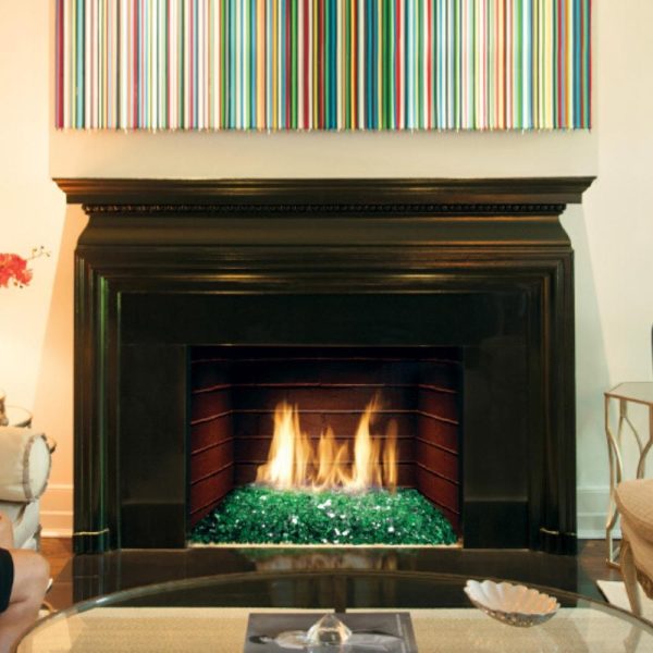 Real Fyre Contemporary 24-Inch See-Through Vent-Free Gas Fire Glass Set Insert Discount - Image 4