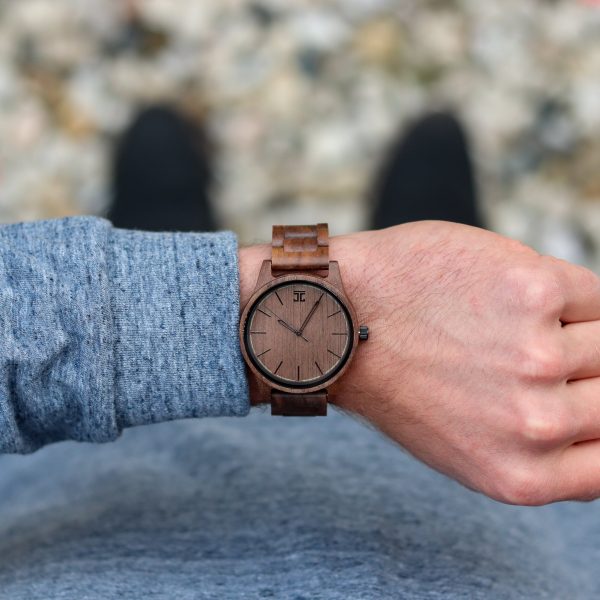 American Walnut Walnut Northstar Watch Fashion - Image 2