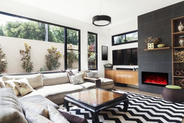 Amantii SYMMETRY Built-in Electric Fireplace with Two Flame Styles and Touchpad Discount - Image 2