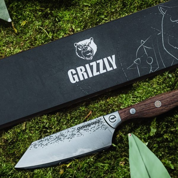 5  Grizzly Petty | Forged Japanese San  Mai Steel For Sale - Image 5