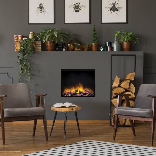 Flamerite E-FX Slim Line Built-In Smart Electric Fireplace Discount - Image 2
