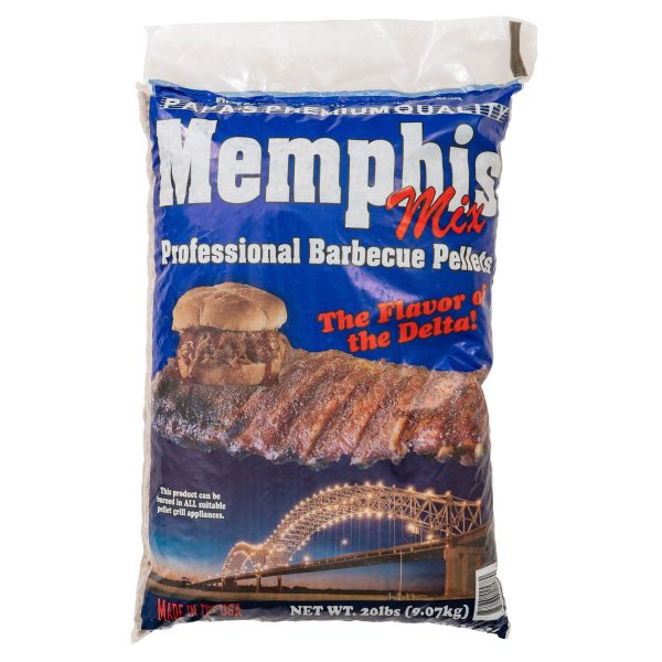 Papa s Premium Hardwood Grilling and Smoking Pellets, Memphis Blend, 20 Pounds Cheap