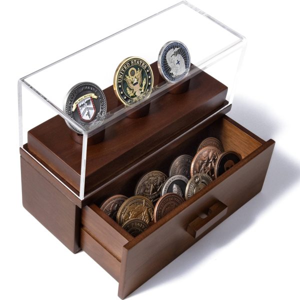 The Podium Coin Display Case Hot on Sale