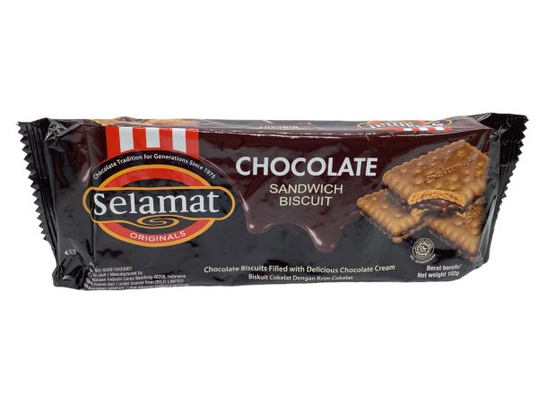 Selamat Sandwich Biscuit - Chocolate Online now
