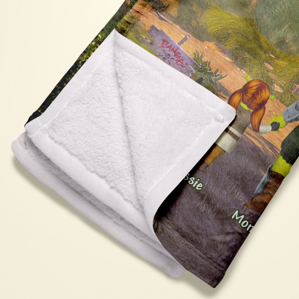 Personalized Gifts For Mom Blanket Best Mom Ever 02ACHU220325HH Hot on Sale - Image 4