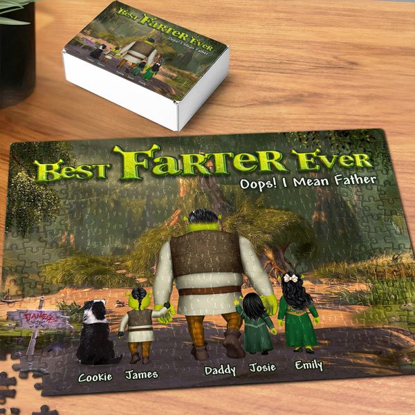 Personalized Gifts For Dad Jigsaw Puzzle 02ACHU200325HH For Sale