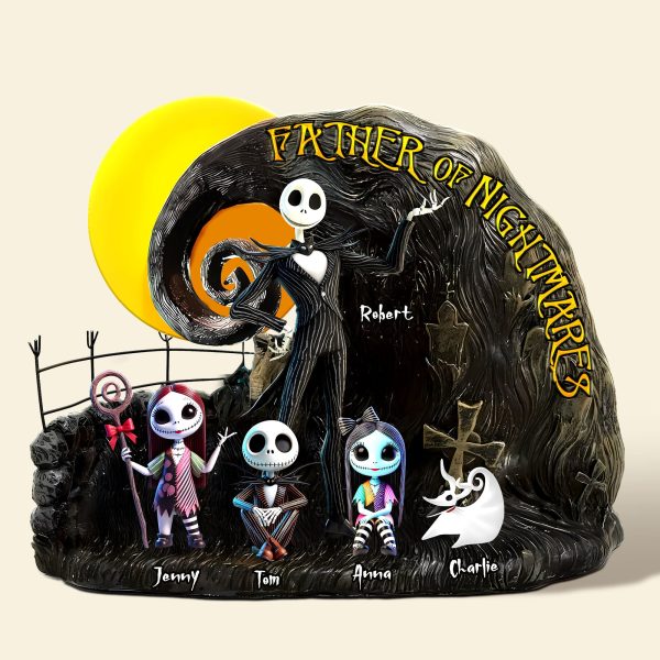 Personalized Gifts For Dad Plaque Father Of Nightmares 03ohti120425 on Sale - Image 3